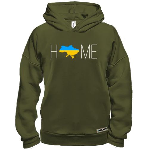 Худи BASE с картой Украины - Home