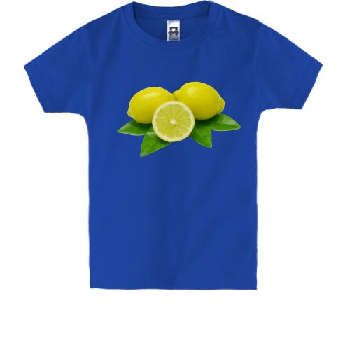 Детская футболка с лимонами (2)