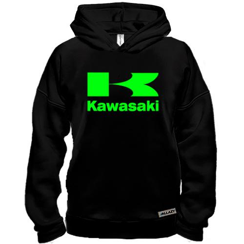 Худи BASE с лого Kawasaki