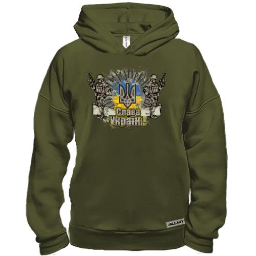 Худі BASE Слава Україні (піксель арт)