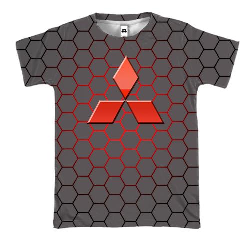 3D футболка Mitsubishi (armor)