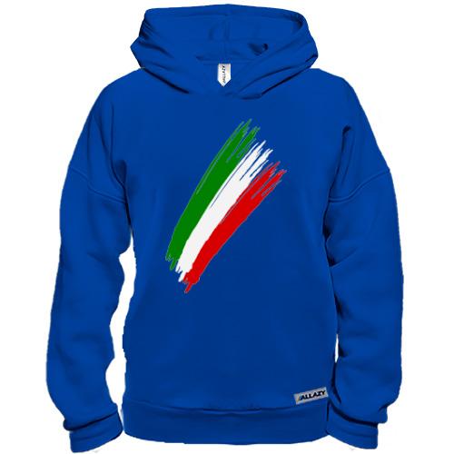 Худи BASE с цветами флага Италии