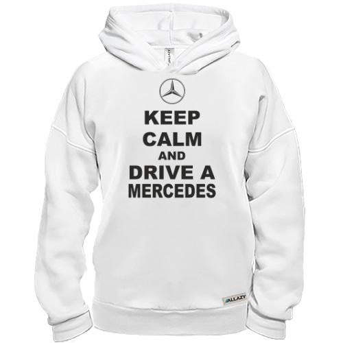 Худи BASE Keep calm and drive a Mercedes