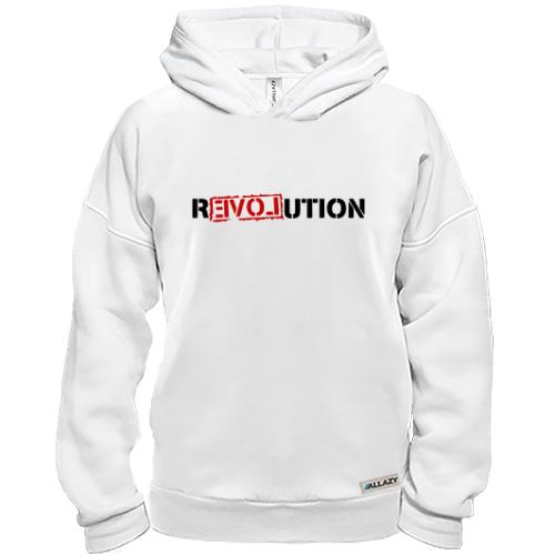 Худи BASE с надписью REVOLUTION LOVE (2)
