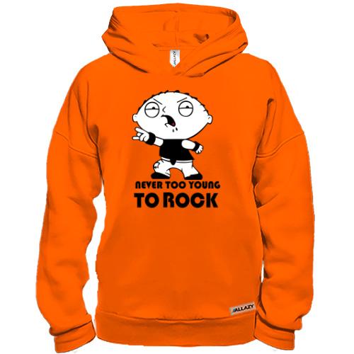 Худі BASE Never too young to rock