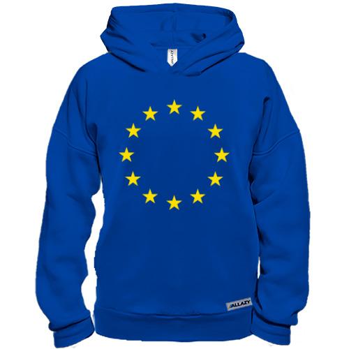 Худі BASE з символікою Євро Союзу