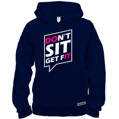 Худи BASE Dont sit get fit