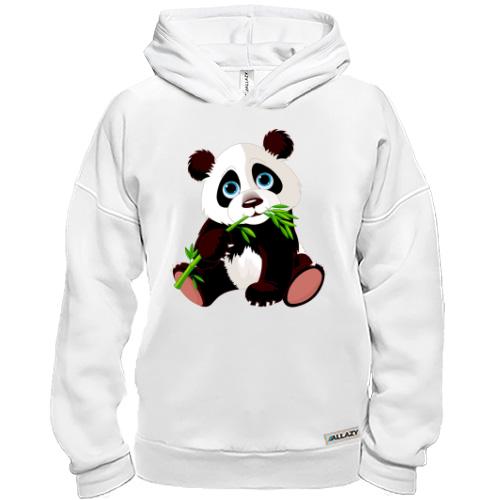 Худи BASE панда с бамбуком