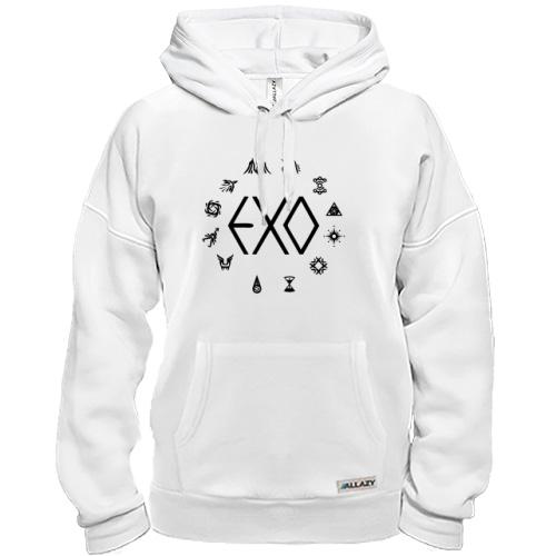 Толстовка EXO с иконками