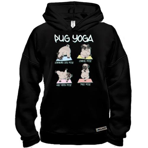 Худи BASE Pug Yoga Мопс Йога