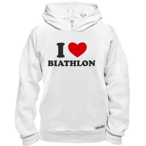 Худи BASE Я люблю Биатлон — I love Biathlon