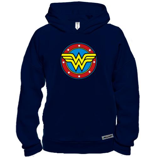 Худі BASE з логотипом Wonder Woman