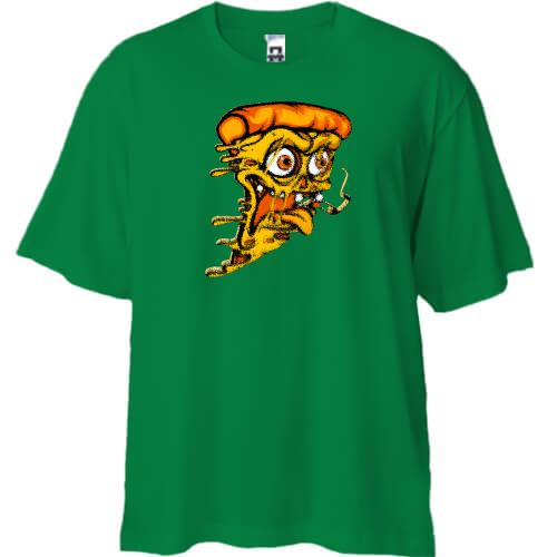 Футболка Oversize Crazy Pizza