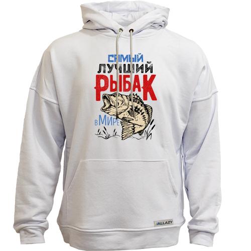 Худи без начеса для рыбака 