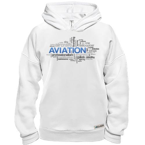 Худі BASE Aviation words