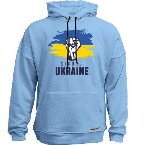 Худи без начеса Strong Ukraine