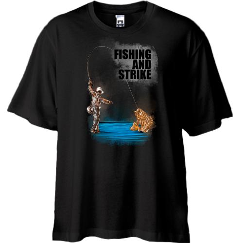 Футболка Oversize Fishing and strike