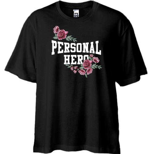 Футболка Oversize Personal hero