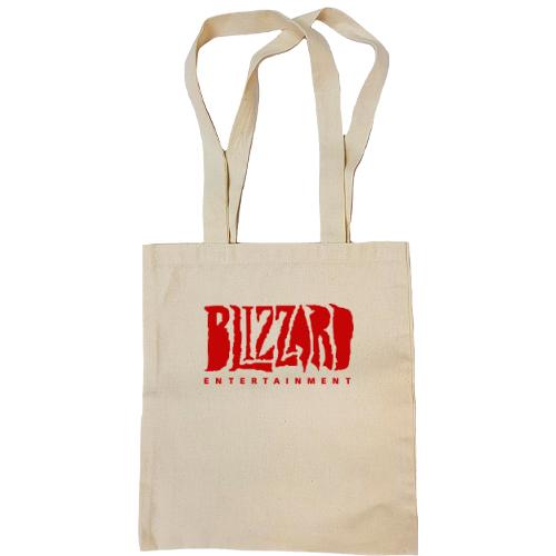 Сумка шопер з логотипом Blizzard