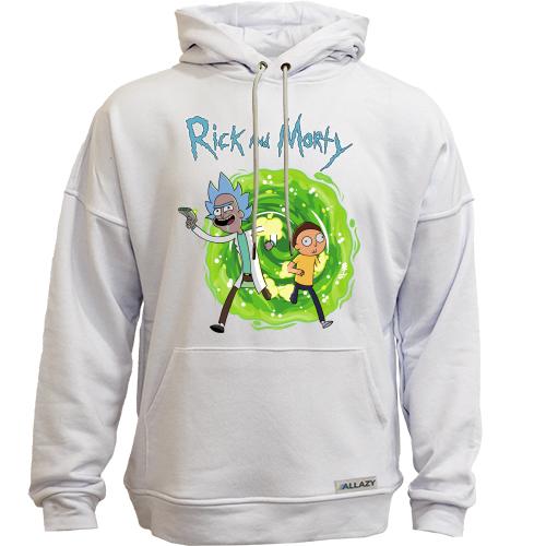 Худи без начеса Rick and Morty