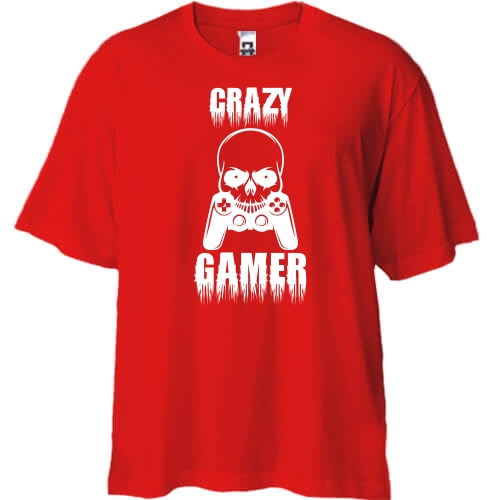 Футболка Oversize Crazy Gamer