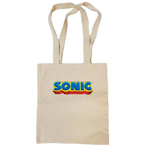 Сумка шопер з логотипом гри SONIC