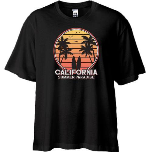 Футболка Oversize California Summer Paradise
