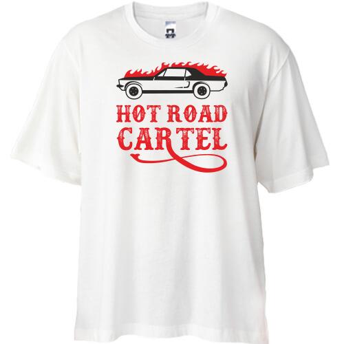 Футболка Oversize Hot road cartel