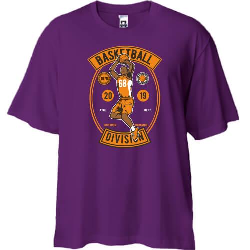 Футболка Oversize Basketball division