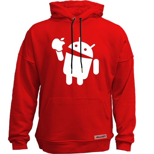 Худи без начеса Apple VS Android.