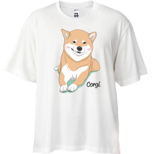 Футболка Oversize Corgi