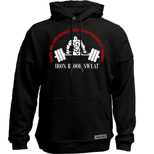 Худи без начісу Iron sweet blood