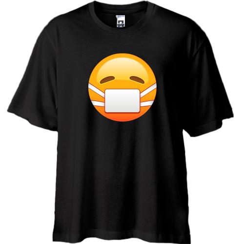 Футболка Oversize Mask emoticon