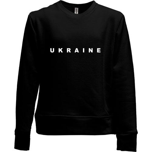 Детский свитшот без начеса Ukraine (2)