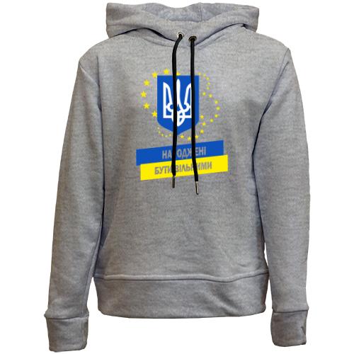 Детский худи без флиса Народжені бути вільними