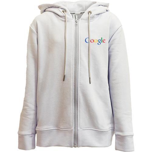 Дитяча худи на блискавці з логотипом Google