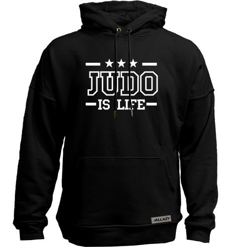 Худи без начеса Judo is life