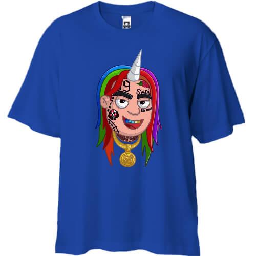 Футболка Oversize Tekashi unicorn