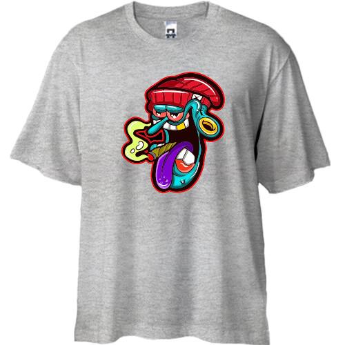 Футболка Oversize Smoking guy