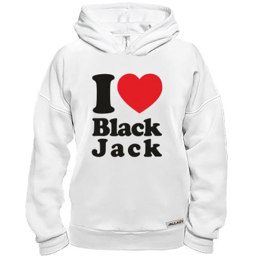 Худі BASE I love Black Jack
