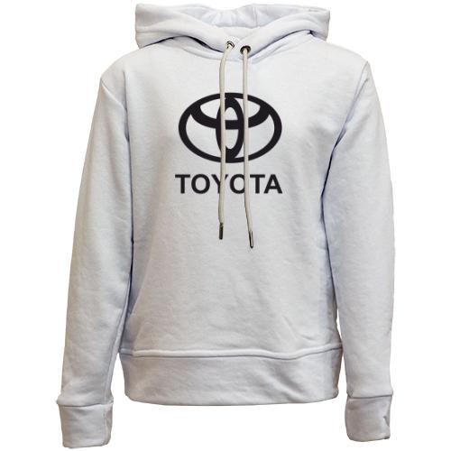 Детский худи без флиса Toyota (лого)