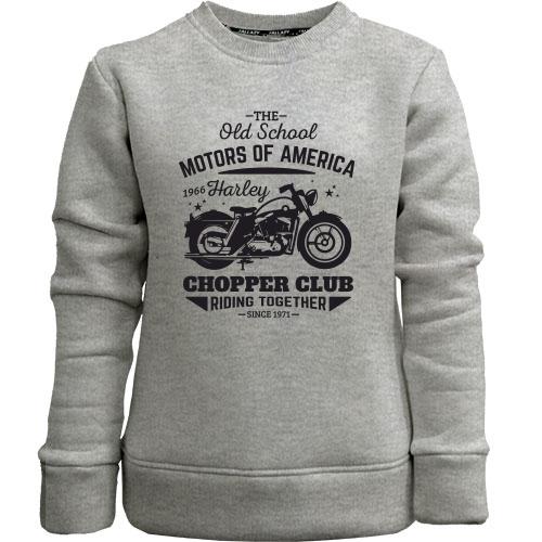 Детский свитшот без начеса Chopper Club