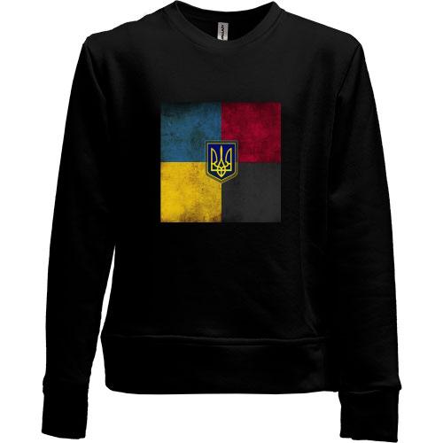 Дитячий світшот без начісу Україна - ПС