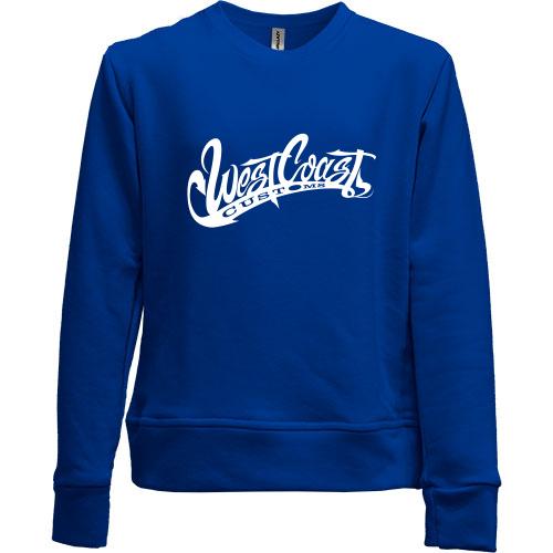 Детский свитшот без начеса West Coast Customs
