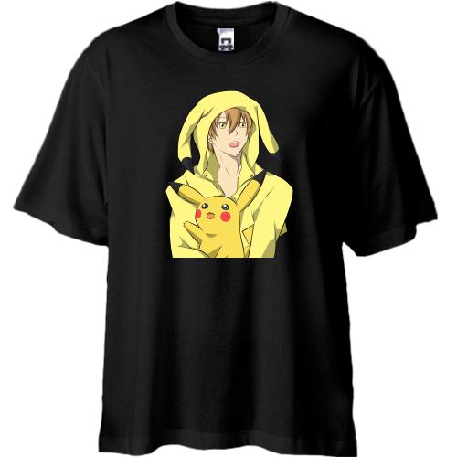 Футболка Oversize Pikachu boy