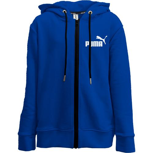 Детская худи на молнии Puma