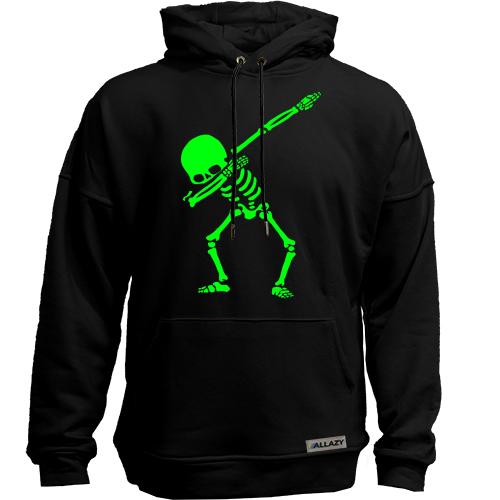 Худи без начеса Скелет Dab