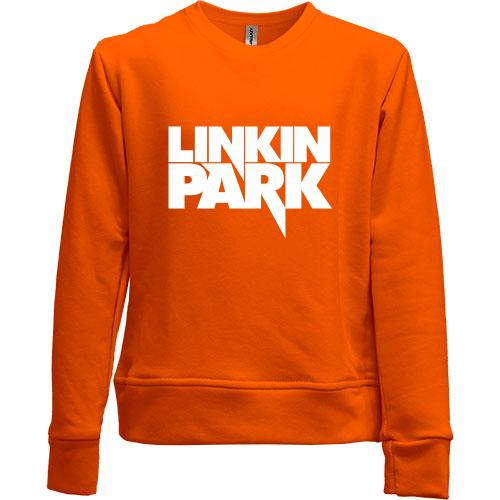 Детский свитшот без начеса Linkin Park Логотип