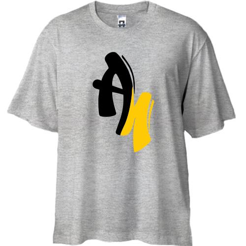 Футболка Oversize А4 арт