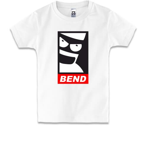 Дитяча футболка BEND (OBEY Bender)